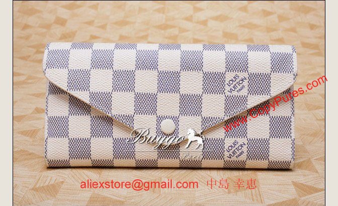 ルイヴィトン2012年新作ヴィトン財布ダミエアズールファスナー長札長財布ポルトフォイユオリガミ ロンN60139